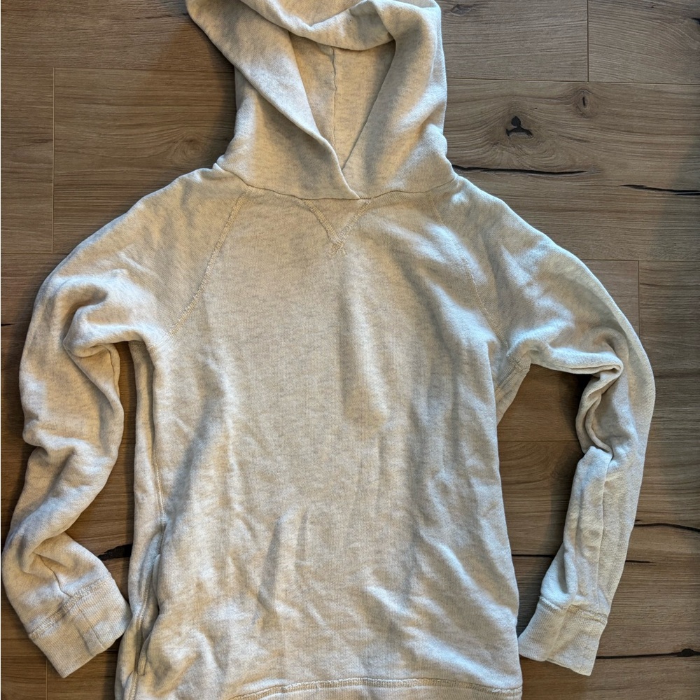 Women's Cream Hoodie Sweater